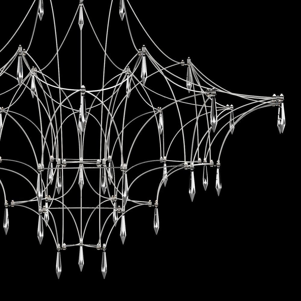 Люстра Lucciola 1E chrome