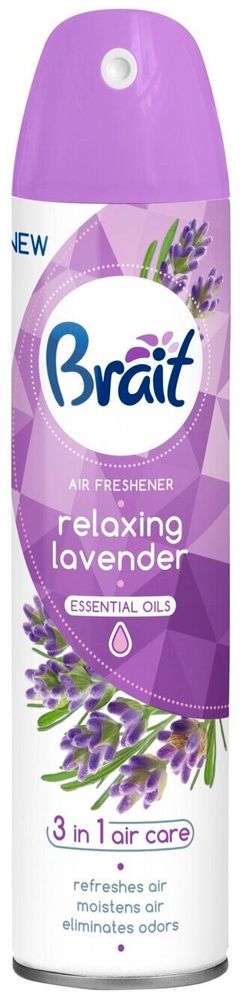 ОСВЕЖИТЕЛЬ ВОЗДУХА BRAIT RELAXING LAVENDER 300МЛ 3908