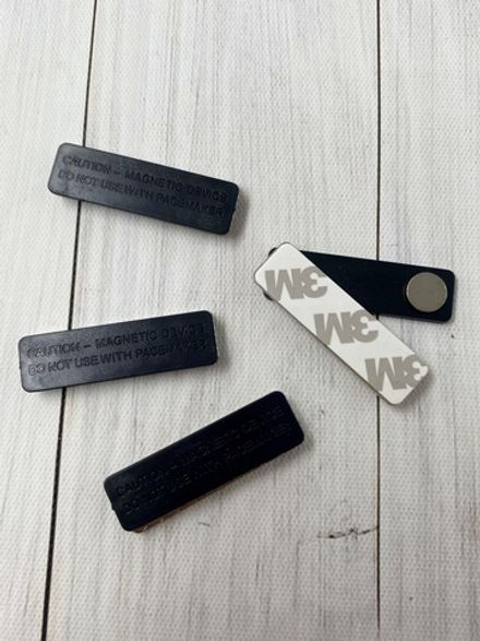 Магнит для бейджа 45х13 мм