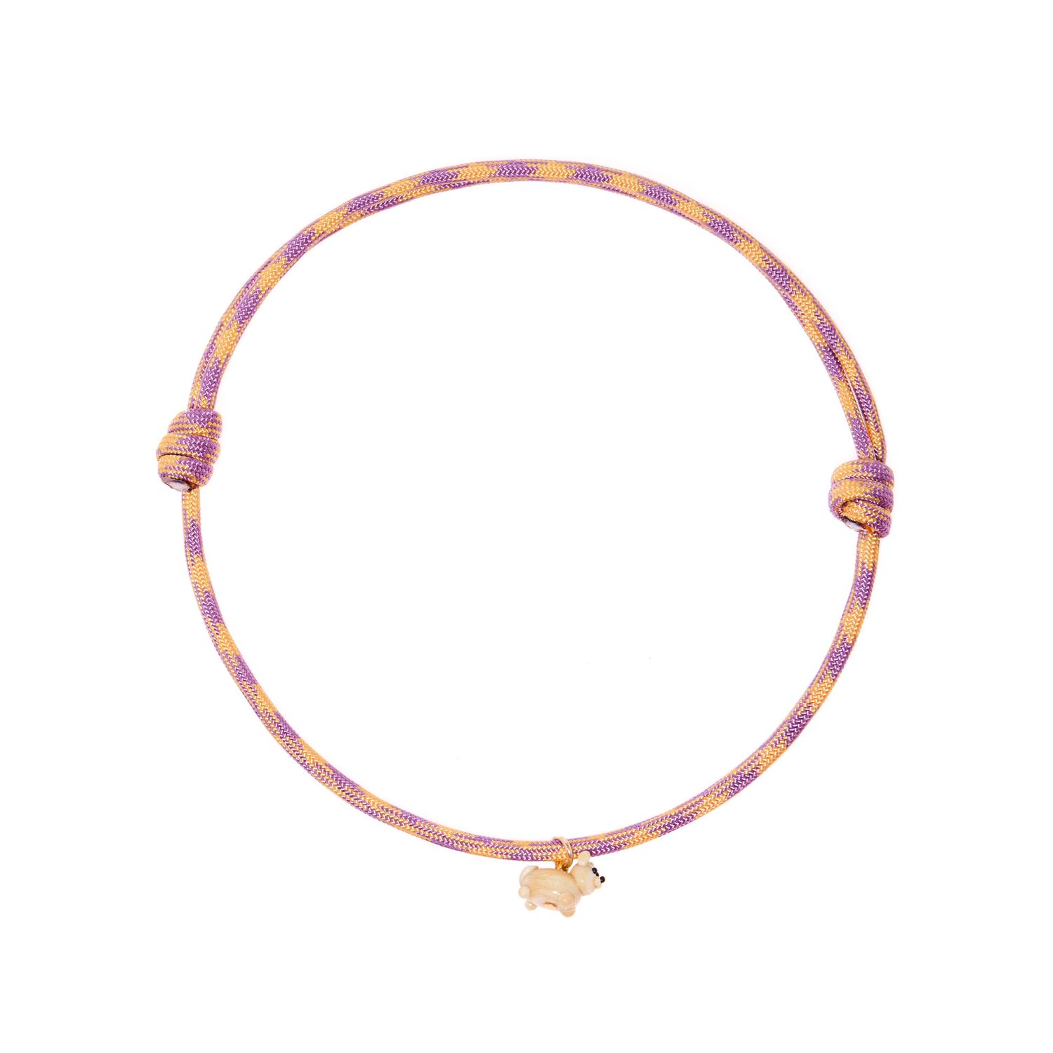 Колье Knitted Kitten Necklace - Fawn Cat