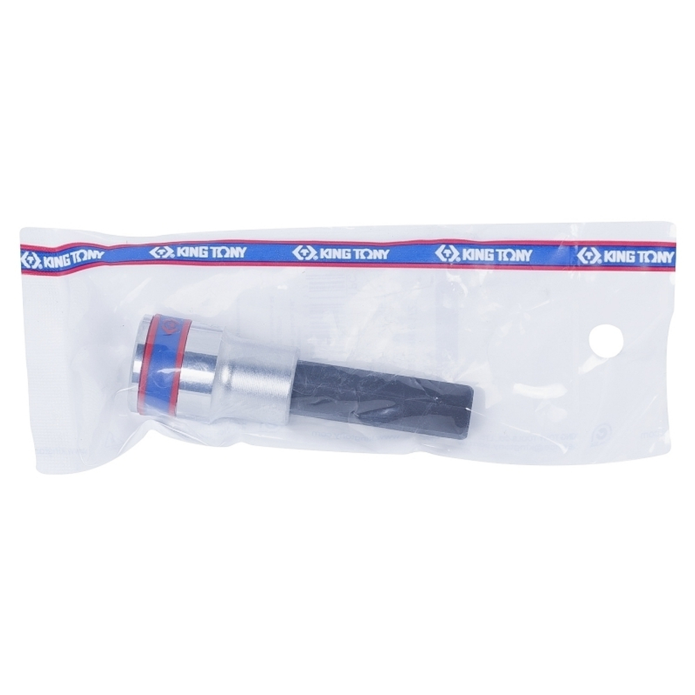 KING TONY (403512) Насадка (бита) торцевая 1/2", L = 80 мм, HEX, 12 мм