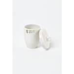 Тигель керамический, 25 мл, высокая стенка