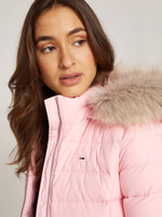 Пуховая kurtka Tommy Jeans - розовый(DW0DW18312)