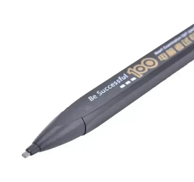 Карандаш строительный механический (цанговый) с ластиком и комплектом запасных сменных стержней. Модель карандаша ТМ013-А. Цвет корпуса Серый.