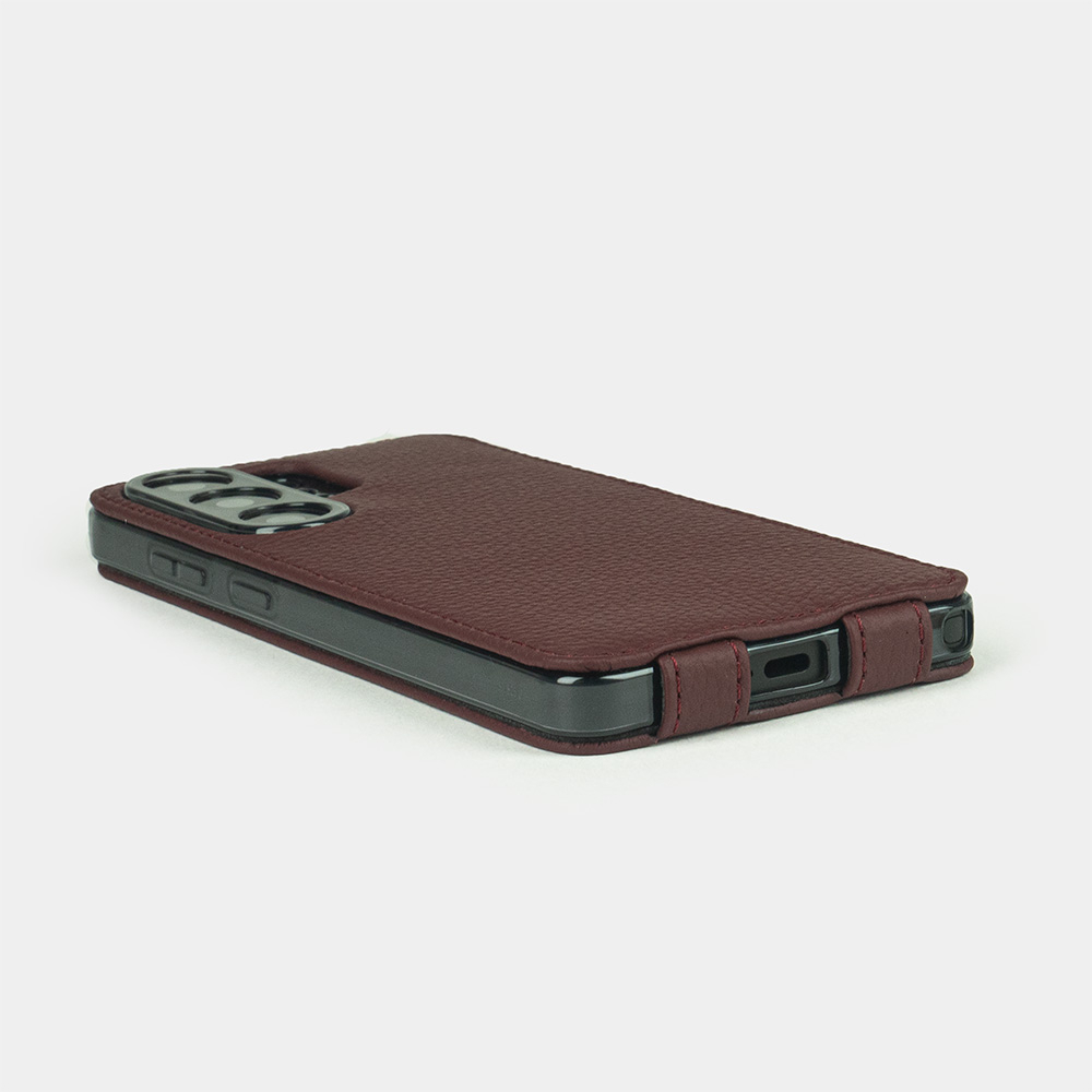 Чехол для Samsung Galaxy S26 Ultra Robert Теленок Бордовый