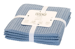 Набор полотенец кухонных 2шт 50х70см Wo Home Lava синий