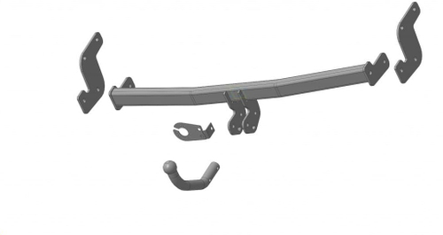 Фаркоп Hyundai Solaris седан с 2017 г., Kia Rio седан IV с 2017-2020 г. (без электрики) (Трейлер)