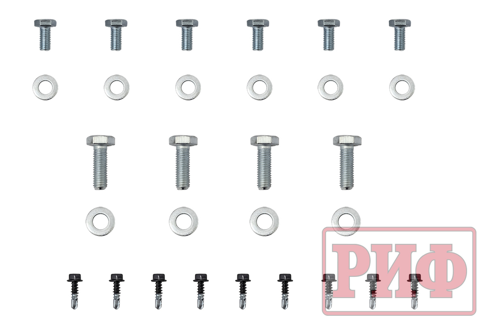 Бампер силовой передний Toyota Land Cruiser Prado 120 c доп. фарами и защитой бачка омывателя РИФ