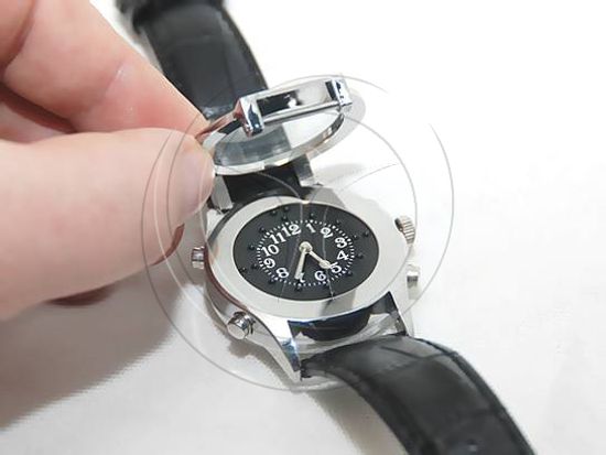 Наручные часы с речевым выходом и шрифтом Брайля 23772-2 (2 цвета)