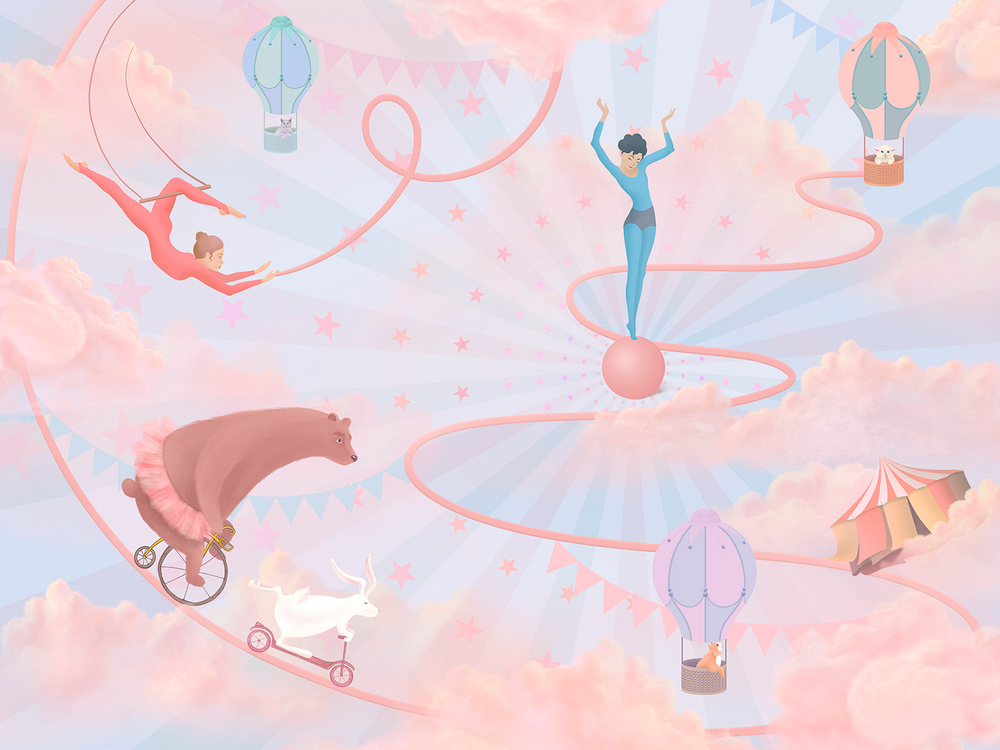 Дизайнерские обои Wall Street Fly Dream