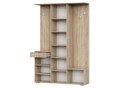 Прихожая ПР-1 (Дуб Сонома/Белый)