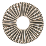 Корзина плетеная dholak grey из коллекции ethnic, размер m