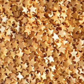 Посыпка звезды золотые 100 гр