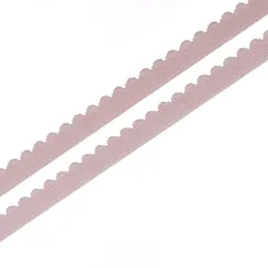 Резинка отделочная пыльно-розовая 12 мм (цв. 019), 605/12