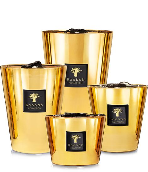 Aurum, свеча Les Exclusives MAX 35, Baobab Collection