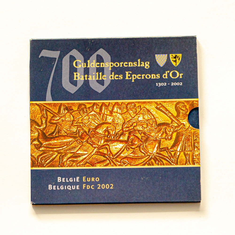 Belgium 2002 Year Set Bataille des Eperons d'Or