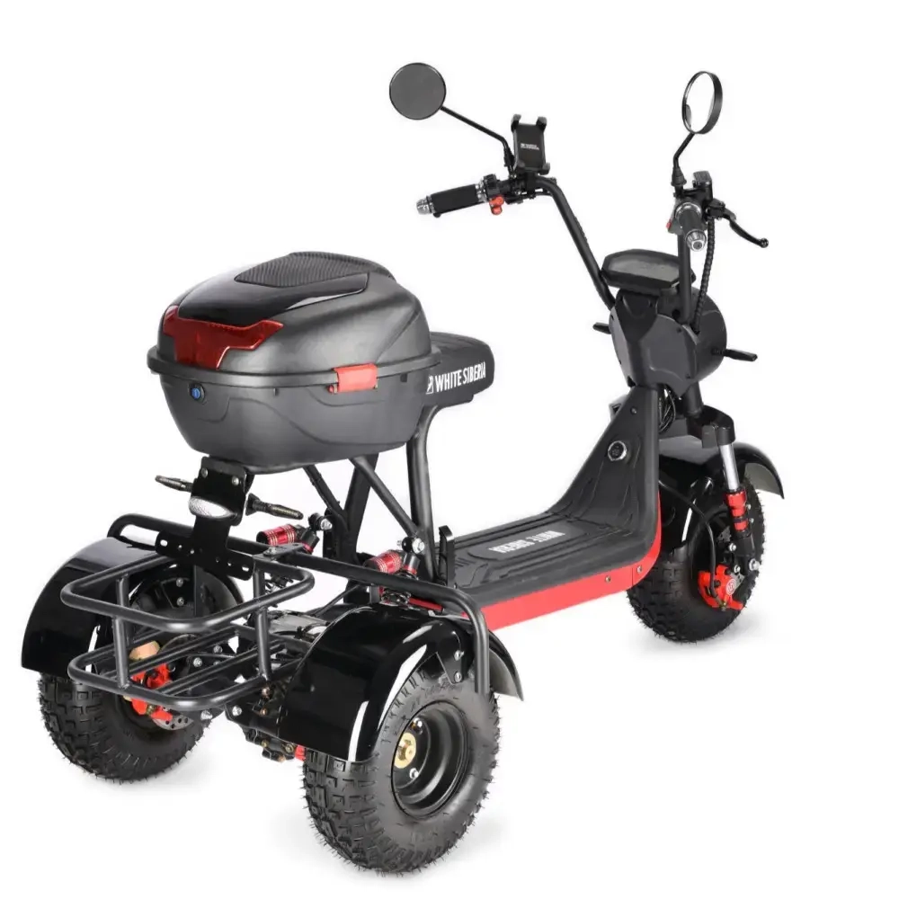 White Siberia Trike Mini 1500W