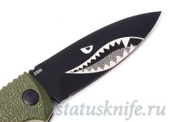 Нож Boker Warhawk Mini Kalashnikov Dagger Green D2фотография - 6