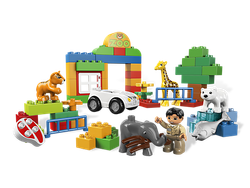 LEGO Duplo: Мой первый зоопарк 6136 — My First Zoo — Лего Дупло