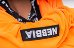 КОФТА NEBBIA NEON ENERGY OVERSIZED HOODIE 682 ORANGE