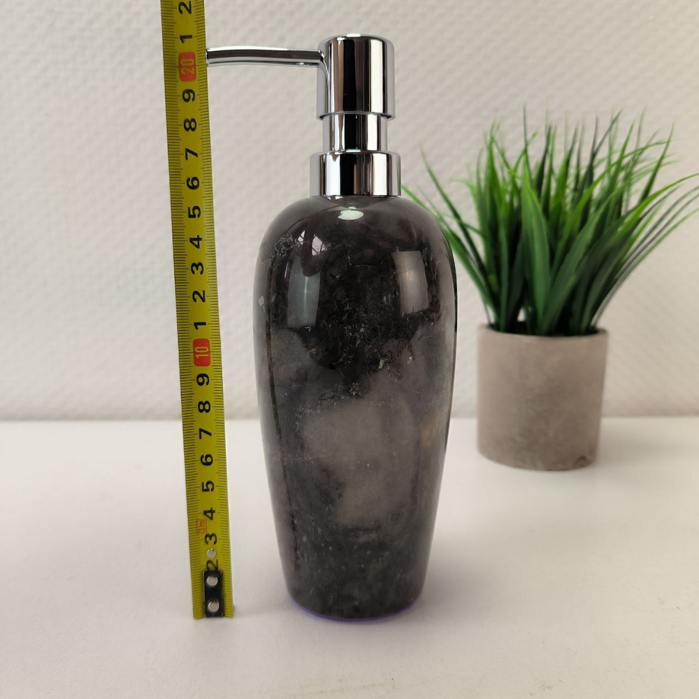 Дозатор для мыла из мрамора Black DM-64061 (71)