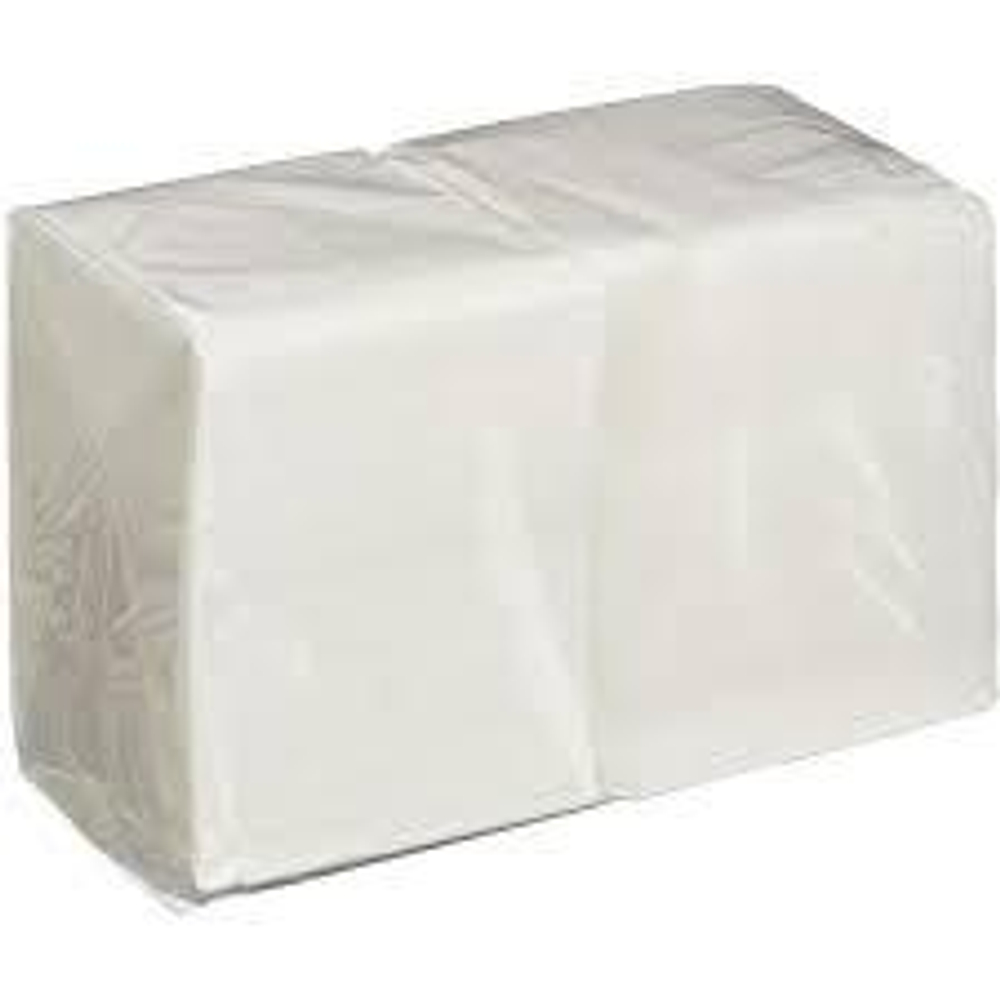 Салфетки бумажные 24*24см Big Pack белые (уп 15)