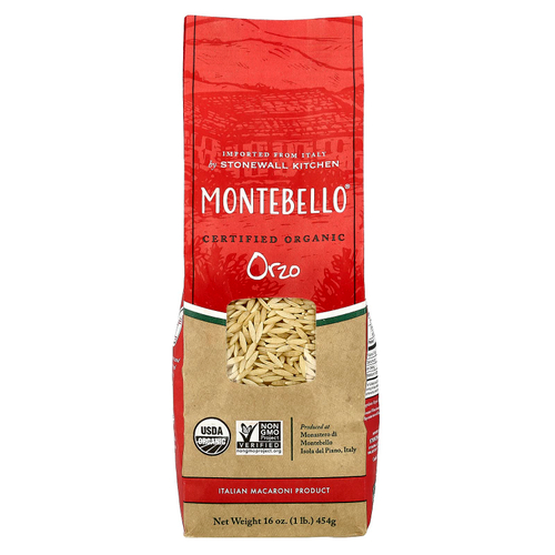 Montebello, Organic Orzo, 16 oz (454 g)