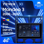 Teyes X1 9"для Ford Mondeo 3 2000-2007 (тип2)