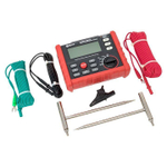 Измеритель сопротивления заземления цифровой E-Resist MS2302 Professional EKF ms2302