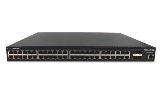 Wyrestorm NHD-SW48-410 - управляемый сетевой коммутатор, 48 портов 1G PoE, 4x 10 Гбит/с SFP+