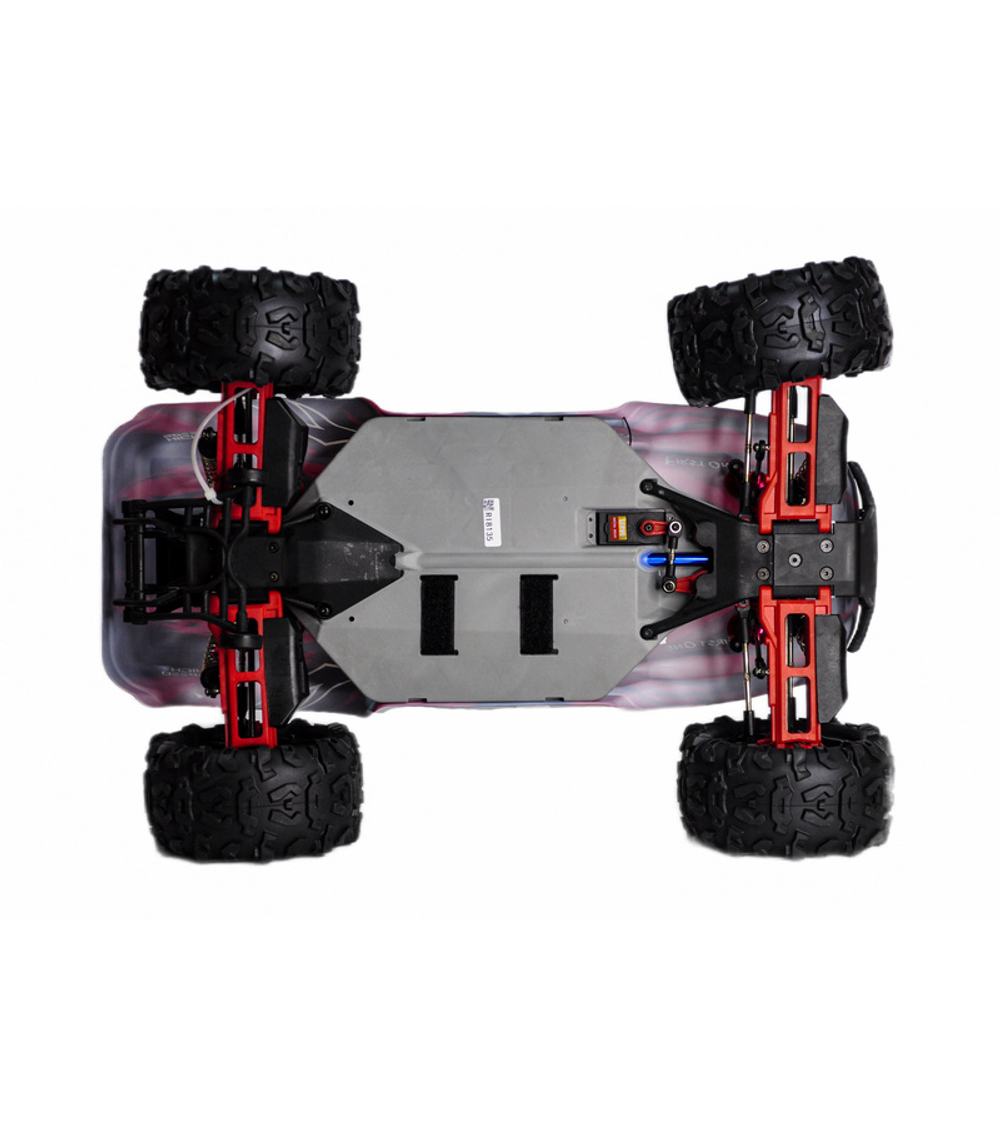 Радиоуправляемый монстр Remo Hobby Dinosaurs Master Brushless UPGRADE PLUS красный 4WD 2.4G 1/8 RTR