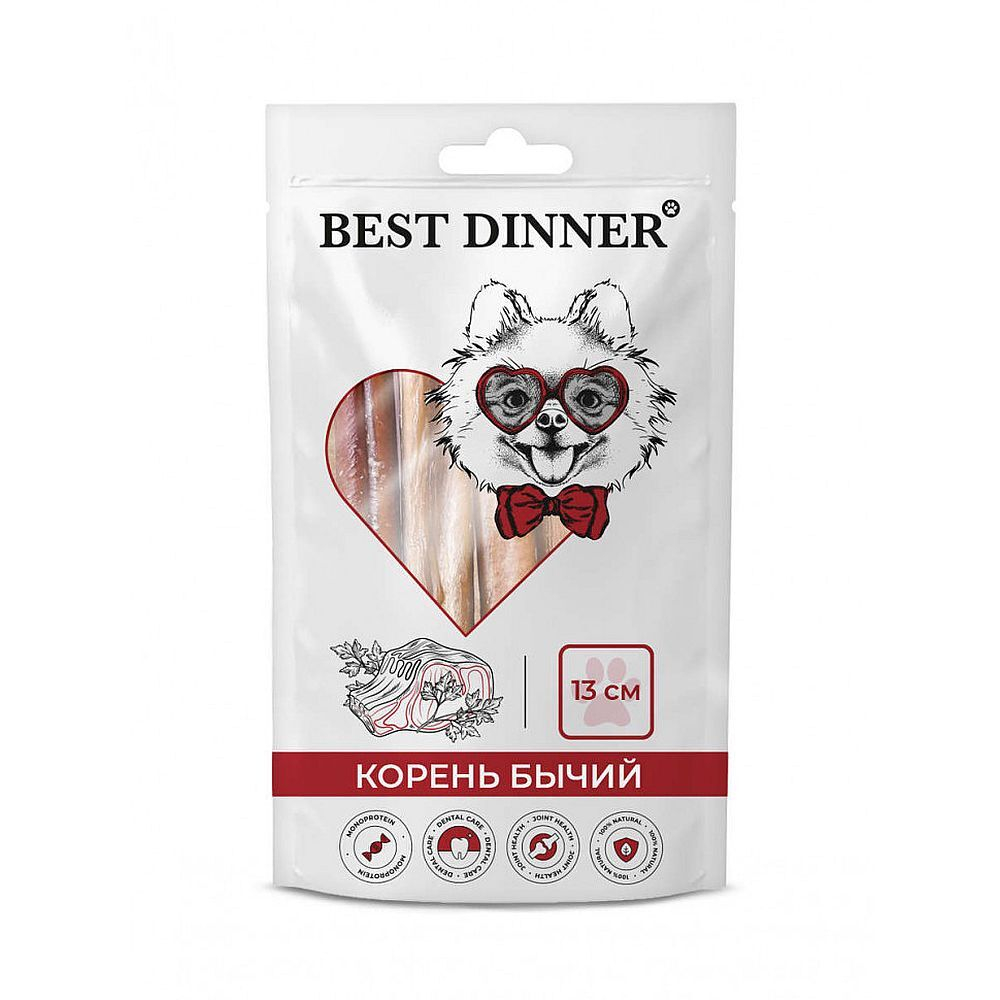 Лакомство для собак Best Dinner «Бычий корень» 13 см