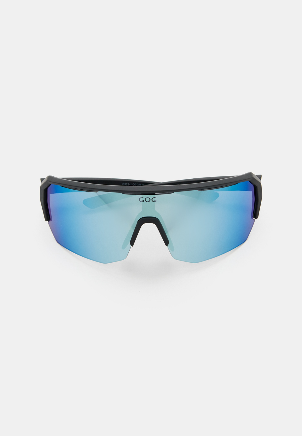 Спортивные очки GOG Bragi / Matt Black / White-Blue Lens