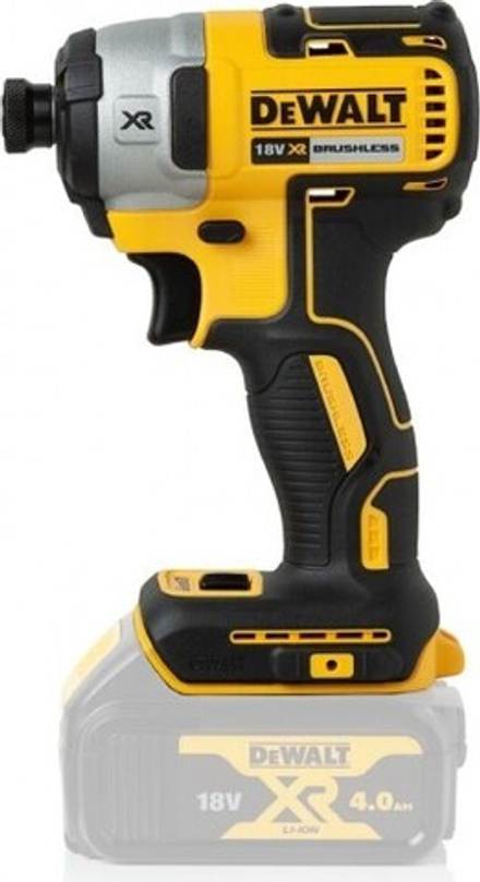 Дрель-шуруповерт аккумуляторная DeWALT DCF 887 N ударный, бесщеточный, без АКБ и ЗУ DCF887N-XJ