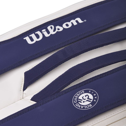 Сумка теннисная Wilson Roland Garros Super Tour 9 Pack - navy/white/clay