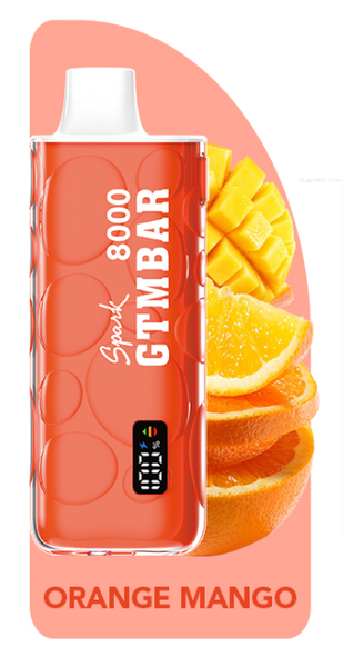 Купить Одноразовый Pod GTM Bar Spark - Orange Mango (8000 затяжек)