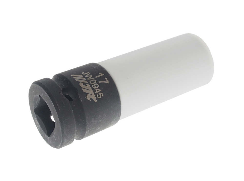 Головка торцевая 1/2" 17мм ударная глубокая L=78мм (MERCEDES) с защитным колпачком JTC