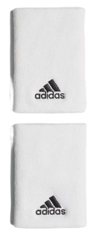 Напульсник теннисный Adidas Wristbands L - white/black