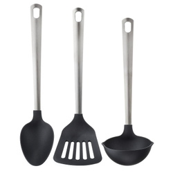 IKEA DIREKT  (ИКЕА ДИРЕКТ)  -  Кухонные принадлежности, 3 шт., черный/нержавеющая сталь