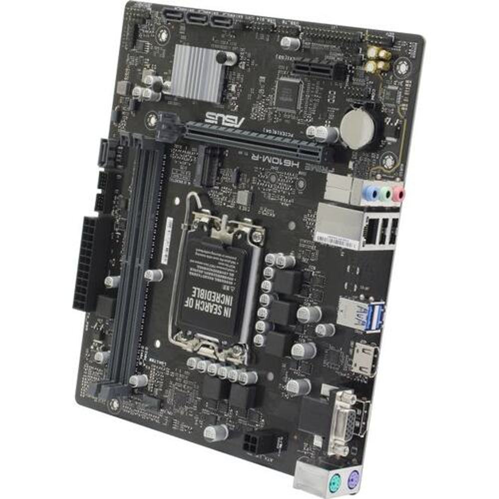 Мат. плата Asus PRIME H610M-R-SI S-1700 Intel H610 2xDDR5 mATX AC`97 8ch(7.1) GbLAN+VGA+HDM