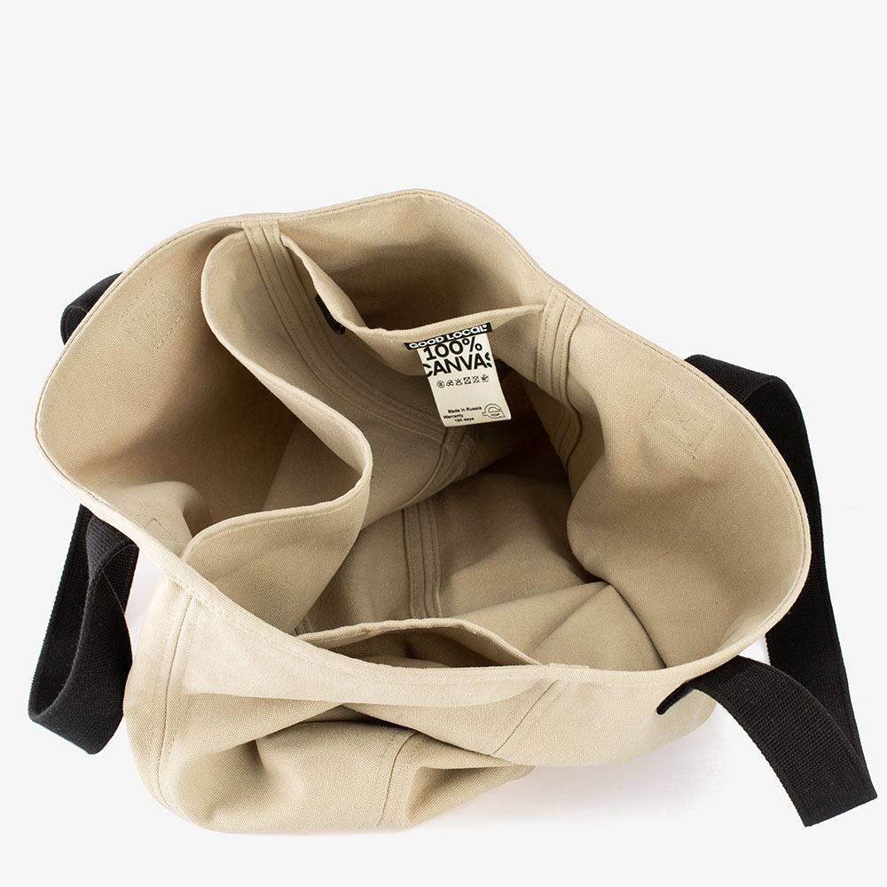 Шоппер Good Local Shopper Canvas Line бежевый