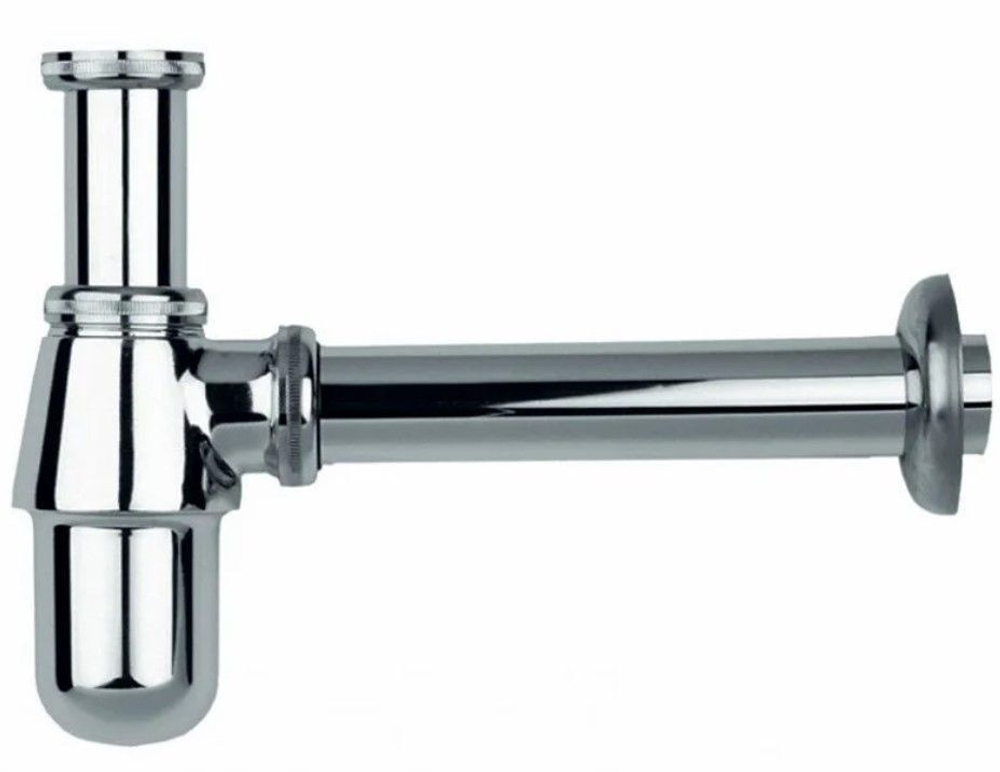 Сифон хромированный DK-810