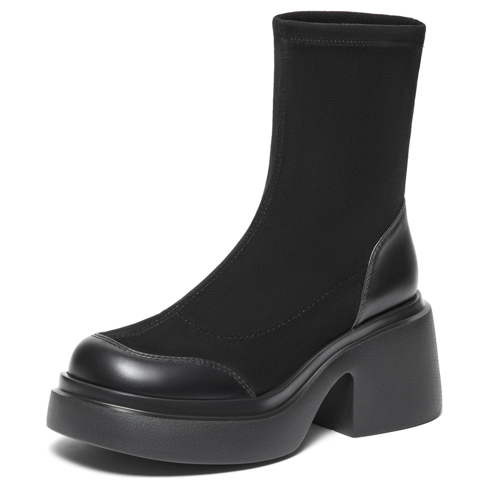 Teenmix Stretch & Slim Boots Ankle Boots 8cm Women"s