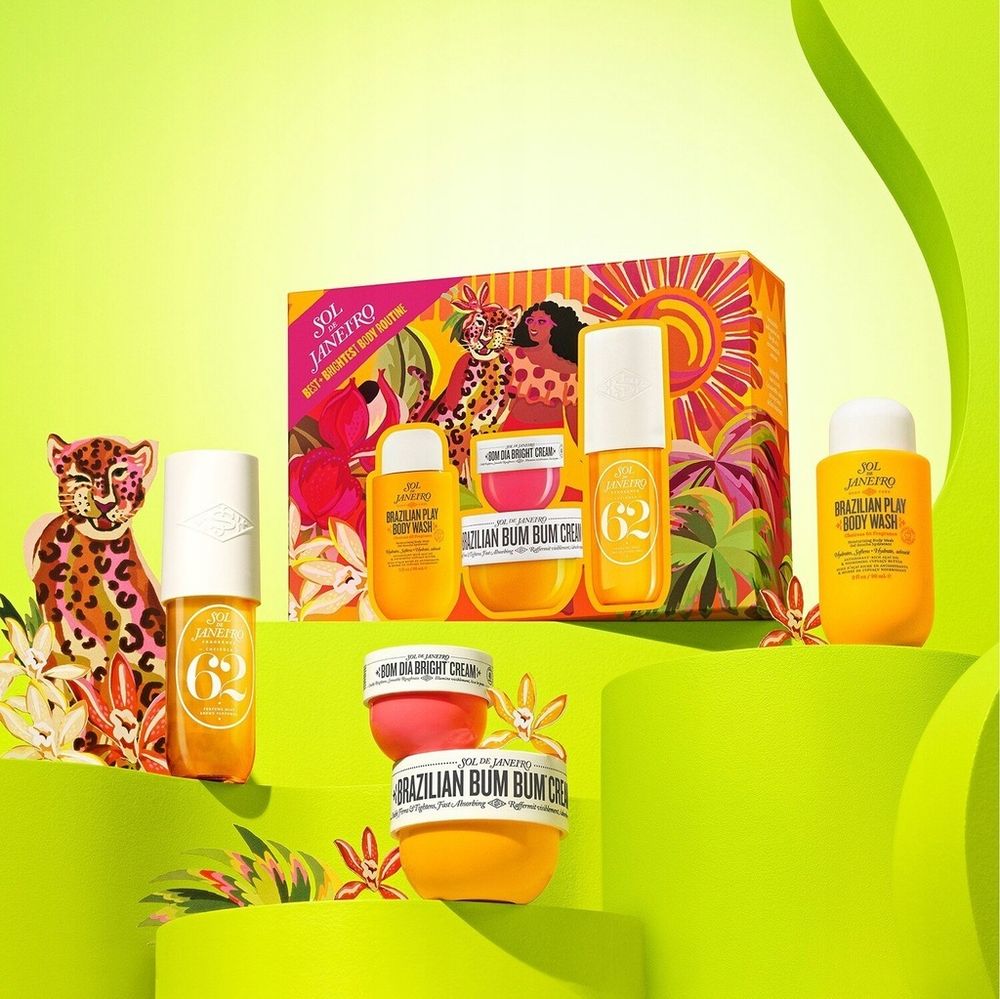 Набор для ухода за телом Sol De Janeiro Best + Brightest Body Routine