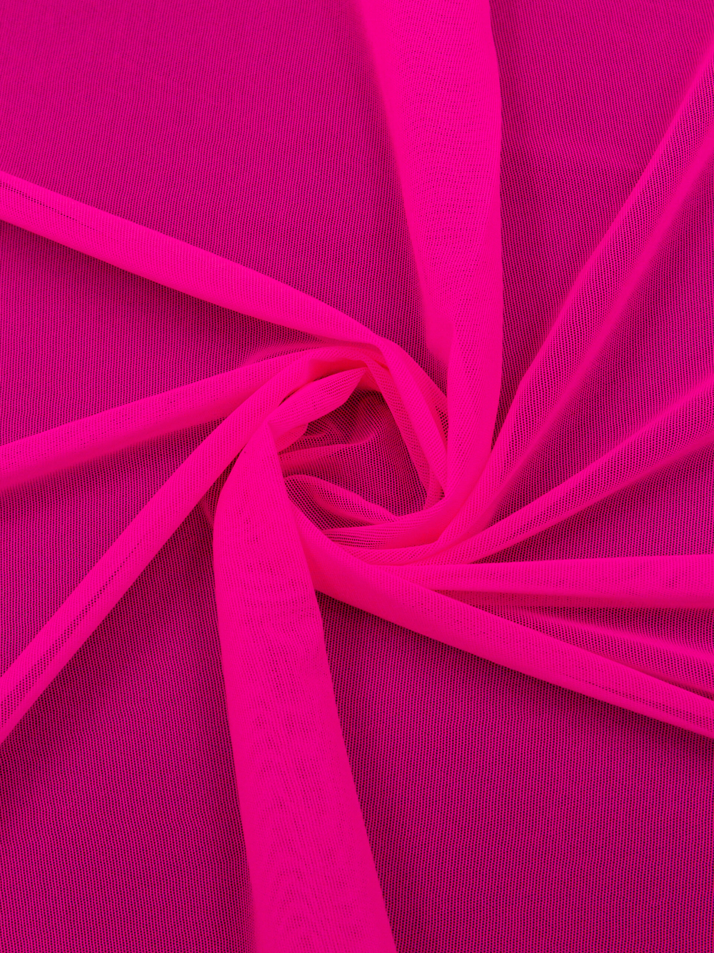 Сетка эластичная розовая неоновая метражом