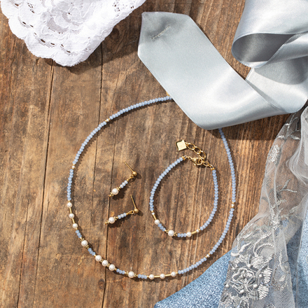 Колье Coeur de Lion Light Blue 4434/10-0720