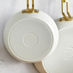 GreenPan Набор из 2 сковородок Stanley Tucci™ 20+26 см Off White