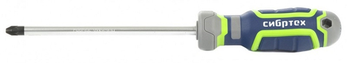 12283 Отвертка PZ 3 x 150 мм, CrV, 4-х компонентная рукоятка Сибртех