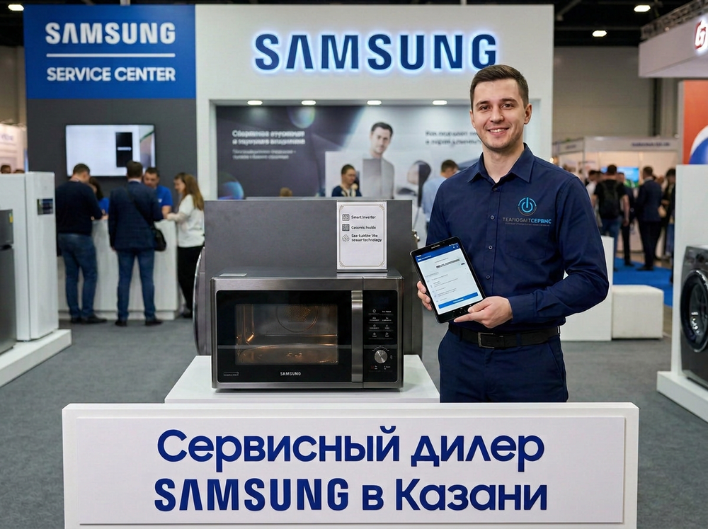 Ремонт микроволновой печи Samsung в Казани