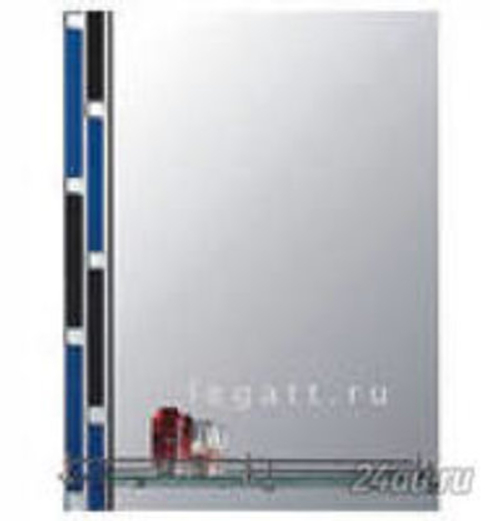 F620 Зеркало с сине-чёрн. вставками